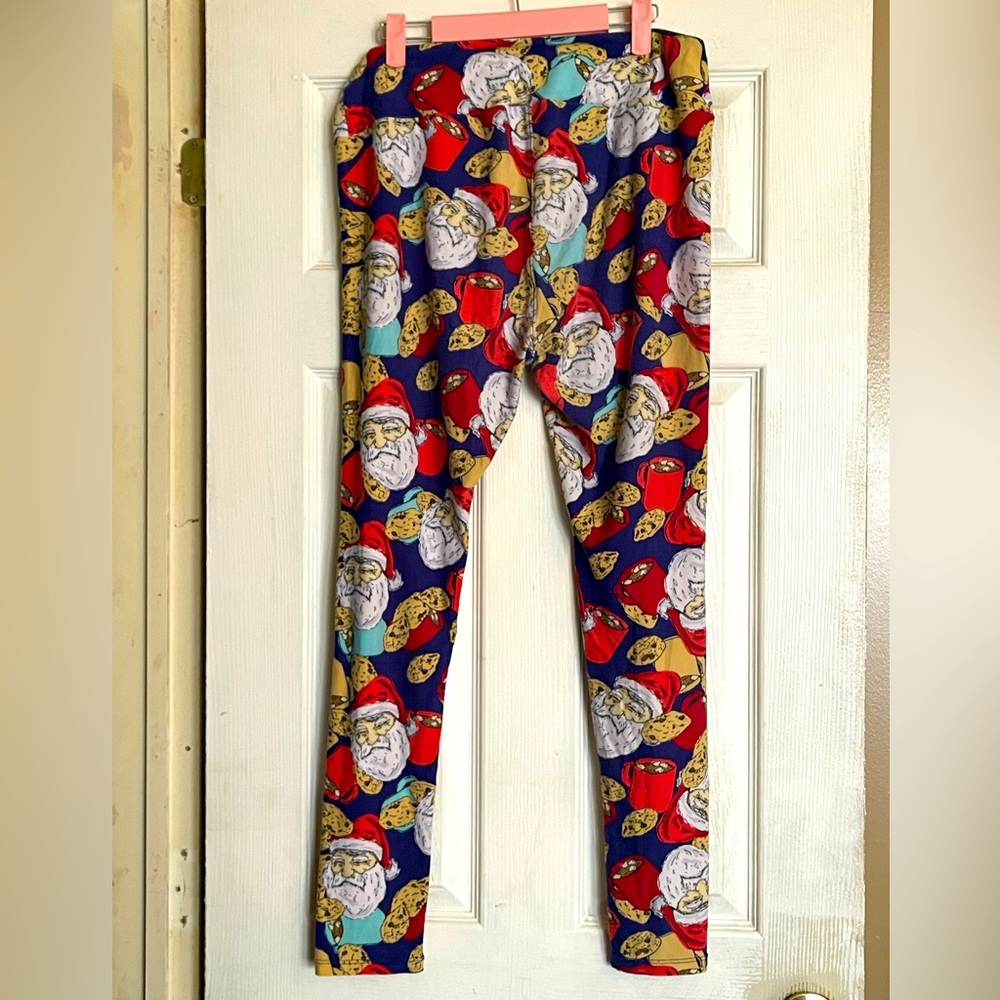 Lularoe Santa TC Leggings